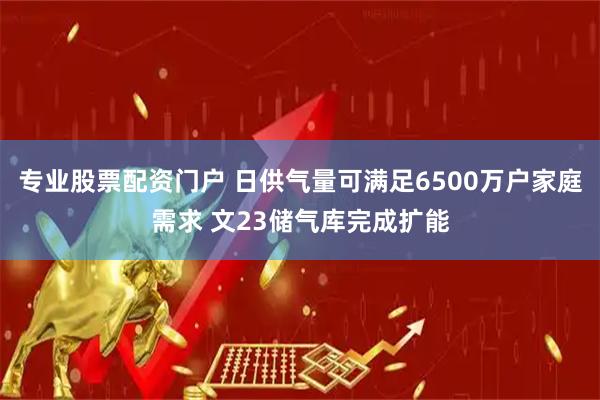 专业股票配资门户 日供气量可满足6500万户家庭需求 文23储气库完成扩能